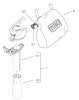Toro 51598 (225) - Ultra 225 Blower/Vacuum, 2002 (220000001-220999999) Ersatzteile VACUUM TUBE AND BAG ASSEMBLY