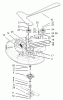 Toro 74403 (16-42Z) - 16-42Z TimeCutter Z Riding Mower, 2003 (230000001-230999999) Ersatzteile 42IN DECK SPINDLE AND BELT DRIVE ASSEMBLY