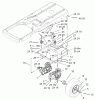 Toro 74403 (16-42Z) - 16-42Z TimeCutter Z Riding Mower, 2003 (230000001-230999999) Ersatzteile HYDRO AND BELT DRIVE ASSEMBLY