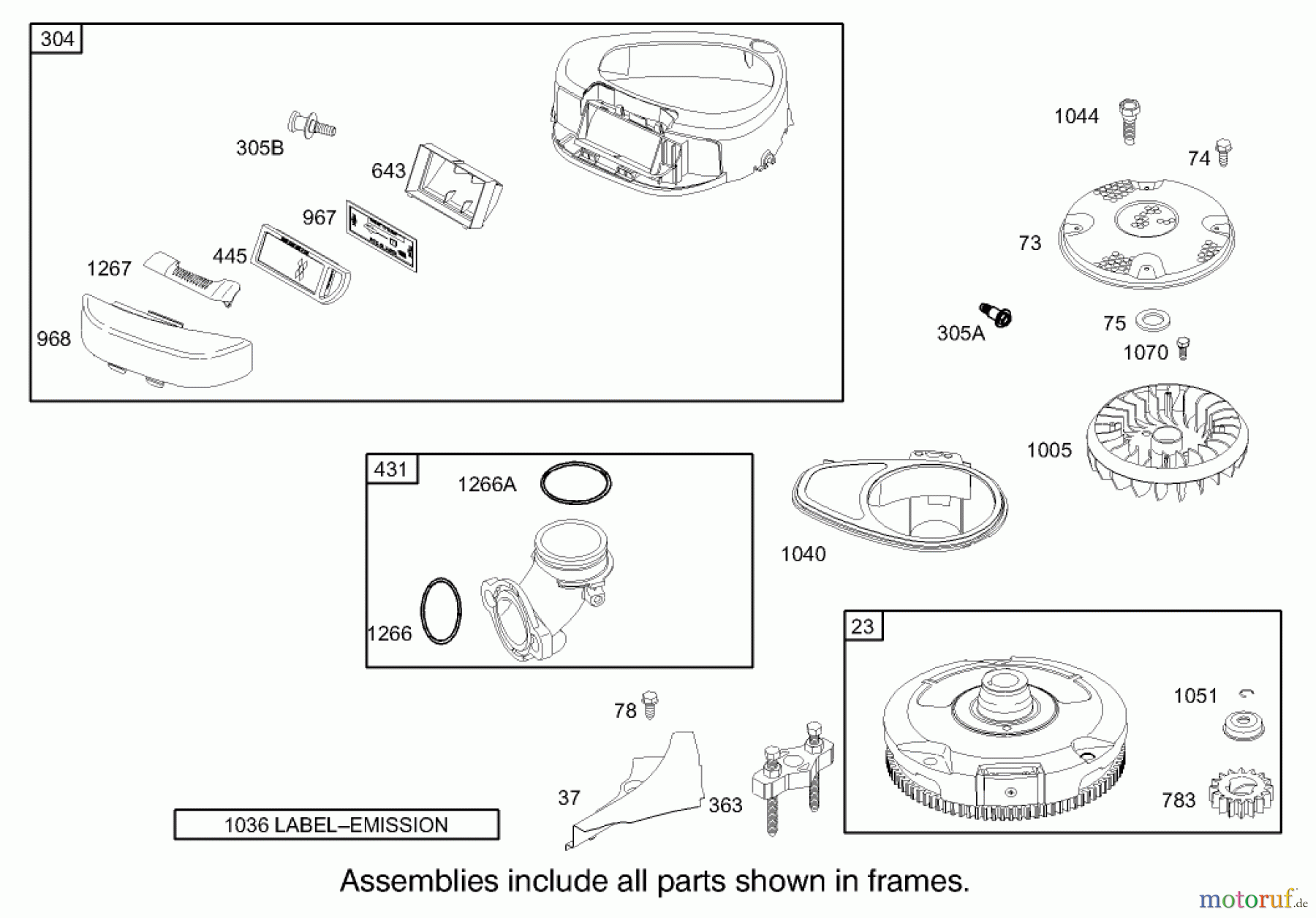  Toro Neu Mowers, Zero-Turn 74403 (16-42Z) - Toro 16-42Z TimeCutter Z Riding Mower, 2004 (240000001-240999999) BLOWER HOUSING ASSEMBLY BRIGGS AND STRATTON 286H77-0165-E1