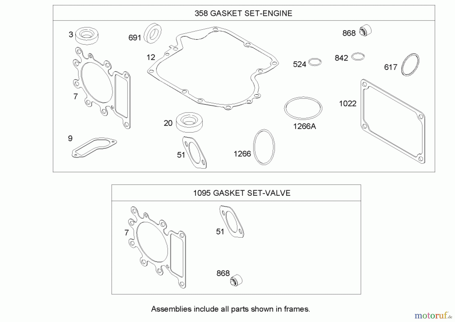  Toro Neu Mowers, Zero-Turn 74403 (16-42Z) - Toro 16-42Z TimeCutter Z Riding Mower, 2004 (240000001-240999999) GASKET ASSEMBLY BRIGGS AND STRATTON 286H77-0165-E1