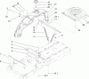 Toro 74403 (Z420) - TimeCutter Z420 Riding Mower, 2006 (260000001-260999999) Ersatzteile STYLING ASSEMBLY