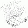Toro 74405 (18-52ZX) - 18-52ZX TimeCutter ZX Riding Mower, 2003 (230000001-230999999) Ersatzteile HEIGHT-OF-CUT HANDLE AND PLATE ASSEMBLY