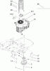 Toro 74406 (ZX440) - TimeCutter ZX440 Riding Mower, 2006 (260000001-260000240) Ersatzteile ENGINE AND CLUTCH ASSEMBLY
