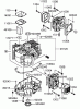 Toro 74407 (ZX525) - TimeCutter ZX525 Riding Mower, 2006 (260000001-260999999) Ersatzteile CYLINDER AND CRANKCASE ASSEMBLY KAWASAKI FH541V-BS50-R