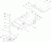 Toro 74407 (ZX525) - TimeCutter ZX525 Riding Mower, 2006 (260000001-260999999) Ersatzteile FRONT FRAME ASSEMBLY