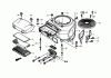 Toro 74425 (Z530) - TimeCutter Z530 Riding Mower, 2006 (260000001-260999999) Ersatzteile FAN COVER ASSEMBLY HONDA GXV530 EXA2LB