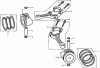 Toro 74425 (Z530) - TimeCutter Z530 Riding Mower, 2006 (260000001-260999999) Ersatzteile PISTON AND CONNECTING ROD ASSEMBLY HONDA GXV530 EXA2LB