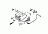 Toro 74425 (Z530) - TimeCutter Z530 Riding Mower, 2006 (260000001-260999999) Ersatzteile REGULATOR RECTIFIER AND SUB-WIRE HARNESS ASSEMBLY HONDA GXV530 EXA2LB