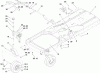 Toro 74433 (ZD420) - TimeCutter ZD420 Riding Mower, 2009 (290000001-290999999) Ersatzteile FRAME ASSEMBLY