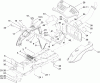 Toro 74433 (ZD420) - TimeCutter ZD420 Riding Mower, 2009 (290000001-290999999) Ersatzteile STYLING ASSEMBLY