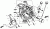 Toro 74434 (ZD530) - TimeCutter ZD530 Riding Mower, 2007 (270000001-270999999) Ersatzteile CRANKCASE ASSEMBLY HONDA GXV530 EXA2