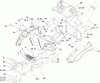 Toro 74434 (ZD530) - TimeCutter ZD530 Riding Mower, 2007 (270000001-270999999) Ersatzteile STYLING ASSEMBLY
