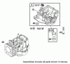 Toro 74501 (Z16-44) - Z16-44 TimeCutter Z Riding Mower, 2002 (220000001-220999999) Ersatzteile GASKET ASSEMBLY BRIGGS AND STRATTON 311777-0117-E1 #1