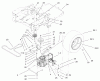 Toro 74501 (Z16-44) - Z16-44 TimeCutter Z Riding Mower, 2002 (220000001-220999999) Ersatzteile HYDRO AND BELT DRIVE ASSEMBLY