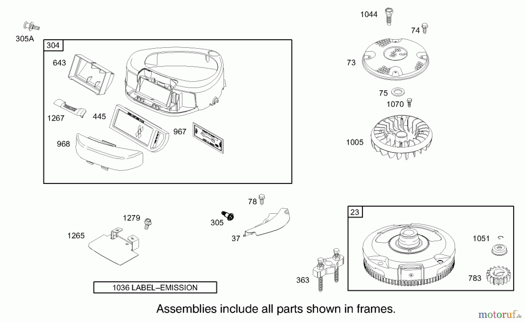  Toro Neu Mowers, Zero-Turn 74502 (17-44ZX) - Toro 17-44ZX TimeCutter ZX Riding Mower, 2003 (230000001-230999999) BLOWER HOUSING ASSEMBLY ENGINE BRIGGS AND STRATTON MODEL 31F777-0161-E1