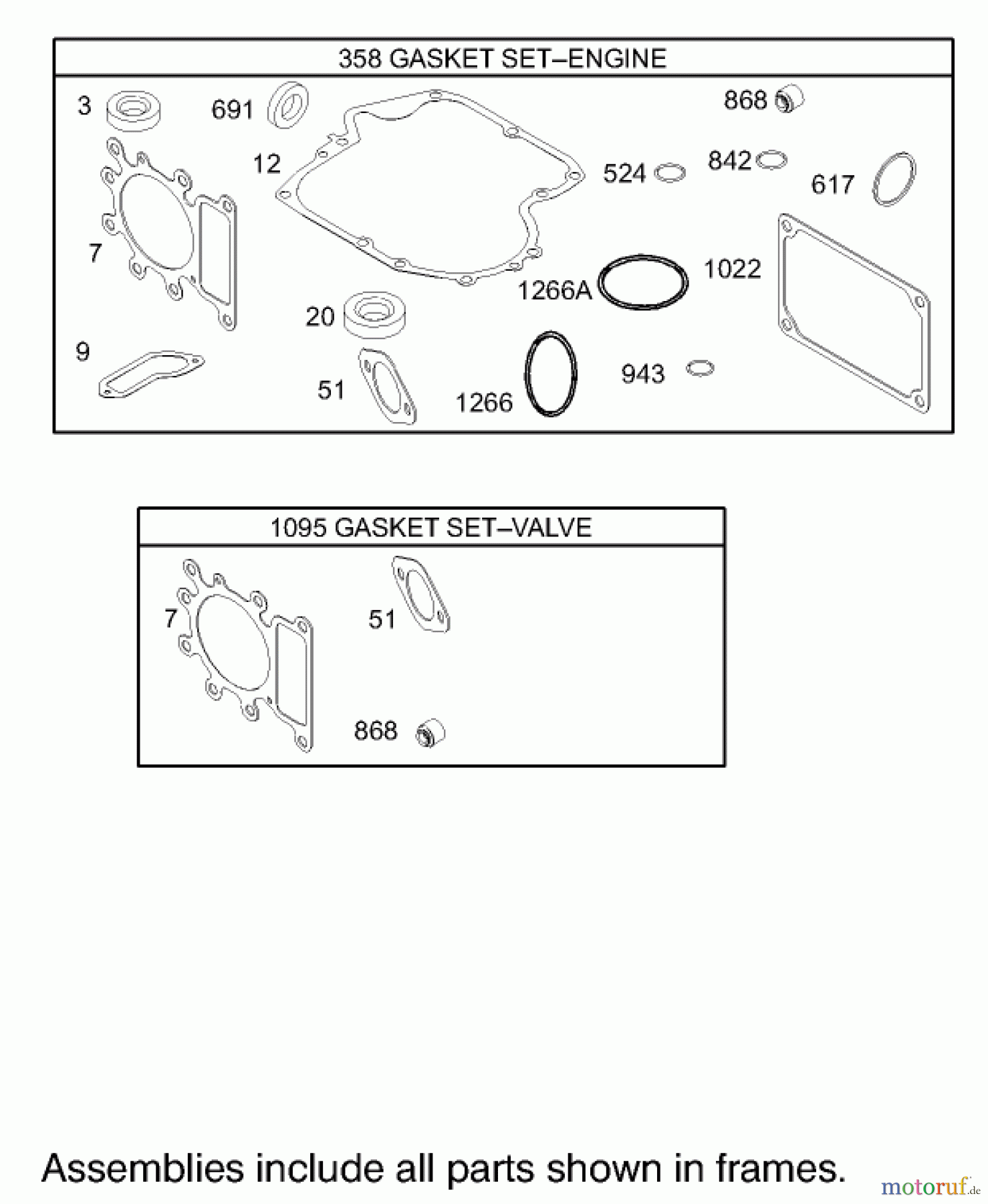 Toro Neu Mowers, Zero-Turn 74502 (17-44ZX) - Toro 17-44ZX TimeCutter ZX Riding Mower, 2003 (230000001-230999999) GASKET ASSEMBLY ENGINE BRIGGS AND STRATTON MODEL 31F777-0161-E1