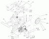 Toro 74502 (Z16-44) - Z16-44 TimeCutter Z Riding Mower, 2002 (220000001-220999999) Ersatzteile HYDRO AND BELT DRIVE ASSEMBLY