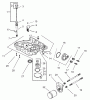 Toro 74601 (17K-44ZX) - 17K-44ZX TimeCutter ZX Riding Mower, 2003 (230000001-230999999) Ersatzteile OIL PAN/LUBRICATION ASSEMBLY KOHLER CV 490S-27503