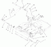 Toro 74601 (Z17-44) - Z17-44 TimeCutter Z Riding Mower, 2001 (210000001-210999999) Ersatzteile PARKING BRAKE ASSEMBLY