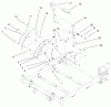 Toro 74601 (Z17-44) - Z17-44 TimeCutter Z Riding Mower, 2002 (220000001-220000912) Ersatzteile HEIGHT-OF-CUT ASSEMBLY