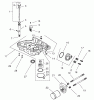 Toro 74601 (Z17-44) - Z17-44 TimeCutter Z Riding Mower, 2002 (220000001-220000912) Ersatzteile OIL PAN / LUBRICATION ASSEMBLY KOHLER CV 490-27503