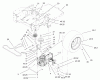Toro 74601 (Z17-44) - Z17-44 TimeCutter Z Riding Mower, 2002 (220000913-220999999) Ersatzteile HYDRO AND BELT DRIVE ASSEMBLY