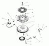 Toro 74601 (Z17-44) - Z17-44 TimeCutter Z Riding Mower, 2002 (220000913-220999999) Ersatzteile IGNITION / ELECTRICAL ASSEMBLY KOHLER CV 490S-27503