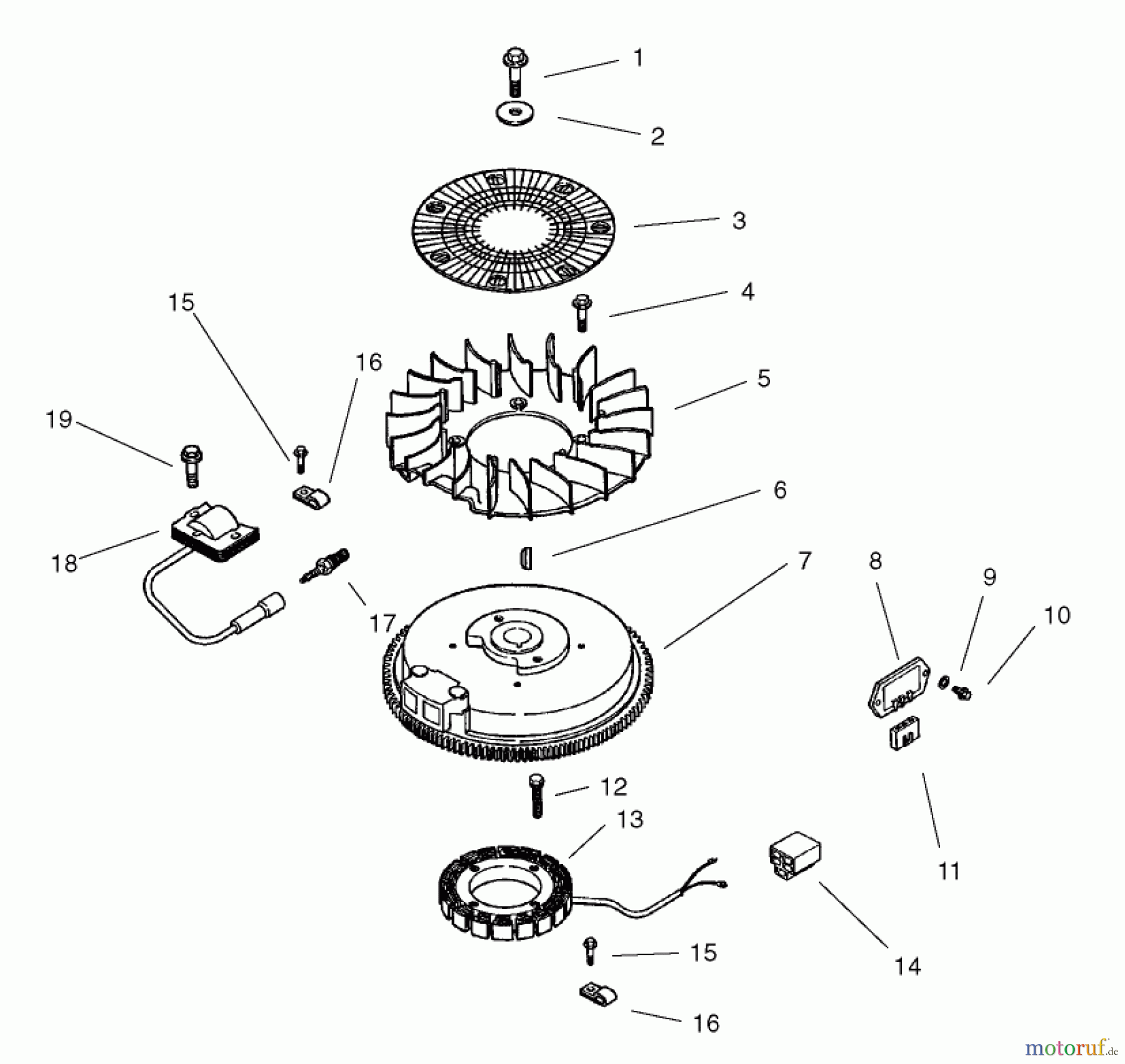  Toro Neu Mowers, Zero-Turn 74601 (Z17-44) - Toro Z17-44 TimeCutter Z Riding Mower, 2002 (220000913-220999999) IGNITION / ELECTRICAL ASSEMBLY KOHLER CV 490S-27503