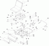 Toro 74602 (18-44ZX) - 18-44ZX TimeCutter ZX Riding Mower, 2004 (240000001-240999999) Ersatzteile MAIN FRAME ASSEMBLY