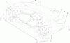 Toro 74603 (ZX440) - TimeCutter ZX440 Riding Mower, 2006 (260000001-260999999) Ersatzteile 44 INCH DECK ASSEMBLY NO. 105-1948