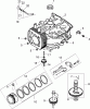 Toro 74603 (ZX440) - TimeCutter ZX440 Riding Mower, 2007 (270000001-270999999) Ersatzteile CRANKCASE ASSEMBLY KOHLER CV492S-27525