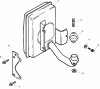 Toro 74603 (ZX440) - TimeCutter ZX440 Riding Mower, 2007 (270000001-270999999) Ersatzteile EXHAUST ASSEMBLY KOHLER CV492S-27525