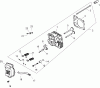 Toro 74603 (ZX440) - TimeCutter ZX440 Riding Mower, 2007 (270000001-270999999) Ersatzteile HEAD, VALVE AND BREATHER ASSEMBLY KOHLER CV492S-27525
