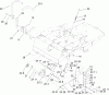 Toro 74603 (ZX440) - TimeCutter ZX440 Riding Mower, 2007 (270000001-270999999) Ersatzteile MOTION CONTROL ASSEMBLY