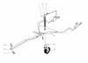 Toro 62900 - 5 hp Lawn Vacuum, 1973 (3000001-3999999) Ersatzteile LAWN VACUUM TRAILER HITCH KIT NO. 59082