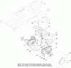 Toro 74626 (4260) - TimeCutter SS 4260 Riding Mower, 2011 (311000001-311999999) Ersatzteile HYDRO TRANSAXLE DRIVE AND REAR WHEEL ASSEMBLY