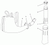Toro 62901 - Gas Blower Vacuum, 1998 (890000001-899999999) Ersatzteile VACUUM ASSEMBLY