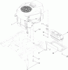 Toro 74627 (4235) - TimeCutter SS 4235 Riding Mower, 2012 (SN 312000001-312999999) Ersatzteile ENGINE AND MUFFLER ASSEMBLY