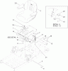 Toro 74632 (5060) - TimeCutter SS 5060 Riding Mower, 2011 (311000001-311999999) Ersatzteile SEAT ASSEMBLY