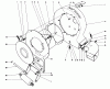 Toro 62905 - 5 hp Lawn Blower, 1973 (3000001-3999999) Ersatzteile BLOWER HOUSING ASSEMBLY