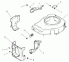 Toro 74701 (17-52ZX) - 17-52ZX TimeCutter ZX Riding Mower, 2003 (230000001-230999999) Ersatzteile BLOWER HOUSING AND BAFFLES ASSEMBLY KOHLER CV 490S-27503