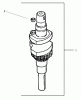 Toro 74701 (17-52ZX) - 17-52ZX TimeCutter ZX Riding Mower, 2003 (230000001-230999999) Ersatzteile CRANKSHAFT ASSEMBLY KOHLER CV 490S-27503