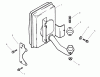 Toro 74701 (Z17-52) - Z17-52 TimeCutter Z Riding Mower, 2002 (220000001-220999999) Ersatzteile EXHAUST ASSEMBLY KOHLER CV 490-27503