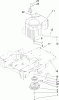 Toro 74702 (18-52ZX) - 18-52ZX TimeCutter ZX Riding Mower, 2004 (240000200-240999999) Ersatzteile ENGINE AND CLUTCH ASSEMBLY