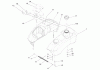 Toro 74704 (ZX480) - TimeCutter ZX480 Riding Mower, 2005 (250000001-250999999) Ersatzteile FUEL TANK ASSEMBLY
