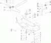 Toro 74704 (ZX480) - TimeCutter ZX480 Riding Mower, 2005 (250000001-250999999) Ersatzteile SPINDLE AND BELT DRIVE ASSEMBLY