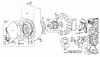 Toro 62923 - 5 hp Lawn Vacuum, 1975 (5000001-5999999) Ersatzteile REWIND STARTER