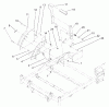 Toro 74802 (19-52ZX) - 19-52ZX TimeCutter ZX Riding Mower, 2004 (240000159-240999999) Ersatzteile HEIGHT-OF-CUT HANDLE AND PLATE ASSEMBLY