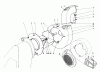 Toro 62912 - 5 hp Lawn Vacuum, 1977 (7000001-7999999) Ersatzteile BLOWER ASSEMBLY (MODEL 62912 & 62923)